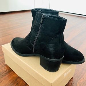 Ruff Hewn Black Suede Booties - Size 7.5